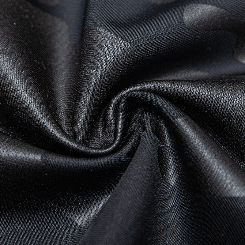 Jersey simple 88 % polyester, 12 % élasthanne / impression à impact